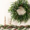 Christmas Greenery PE Dripping Cedar/Eucalyptus Garland/Wreath with Red Berries